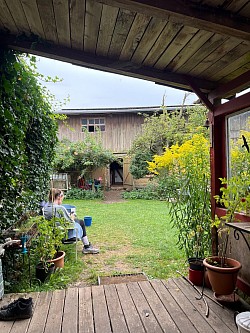 Blick von der Veranda